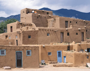 Fotosearch/Getty ImagesCasas de adobe en Nuevo México