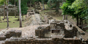 Keith Levit/Getty Images Algunas de las ruinas de Copán 